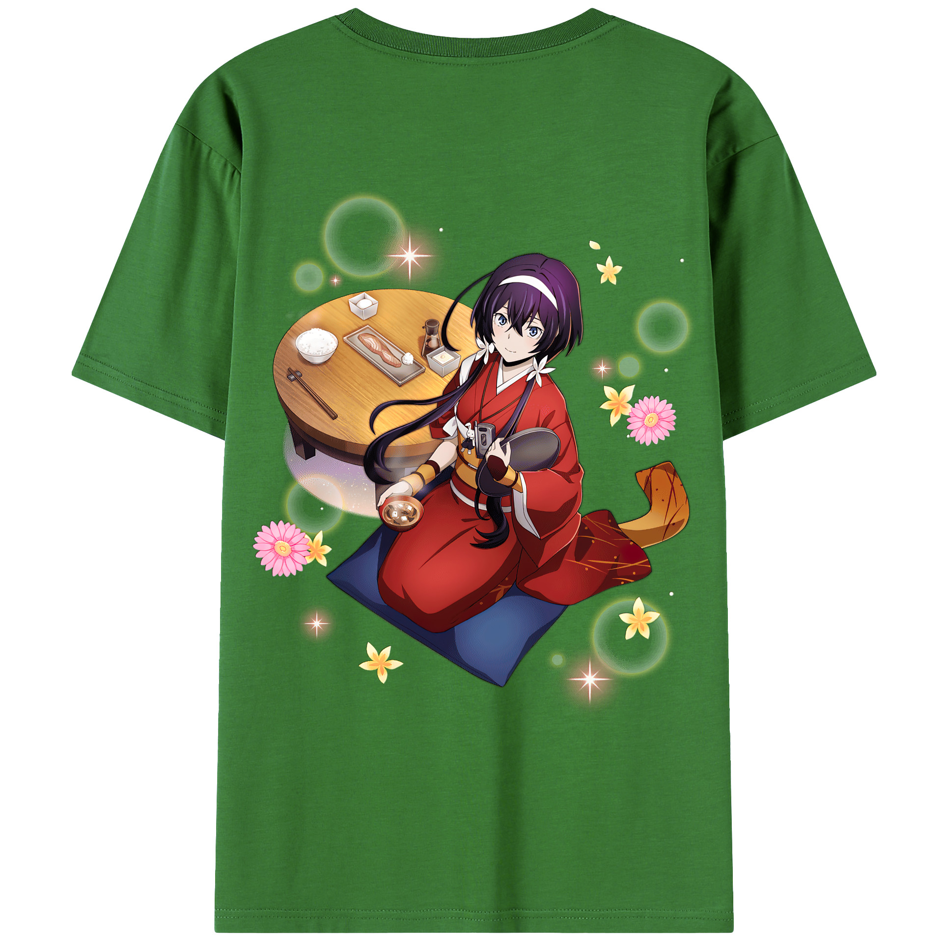 （画像用） 文豪ストレイドッグス Bungo Stray Dogs レディース半袖Tシャツ(バックプリント)